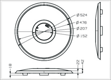  LED Panel Edgelit  